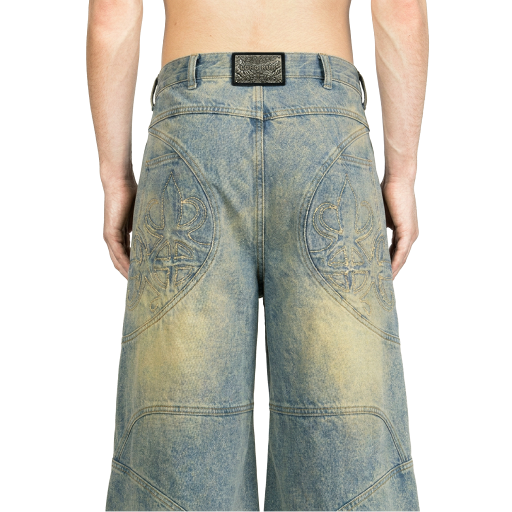 Earth-washed Jort JEANZ©